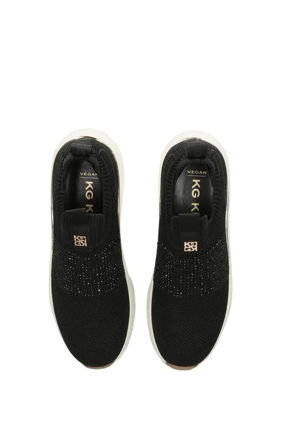 'Luna Knit Bling' Fabric Trainers