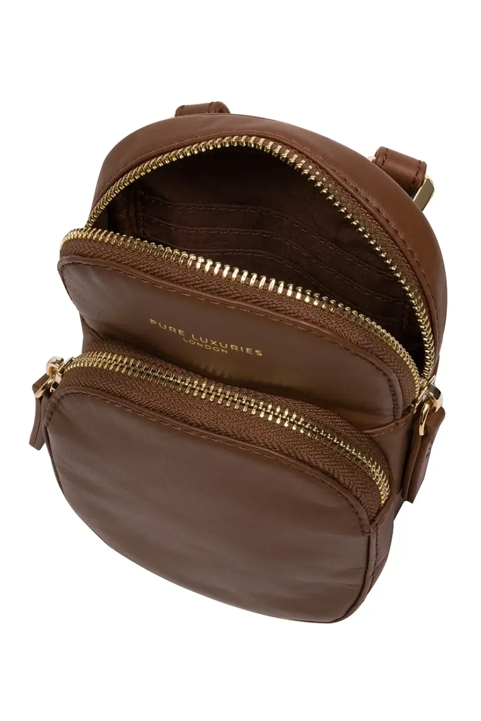 'Luna' Leather Cross Body Phone Bag