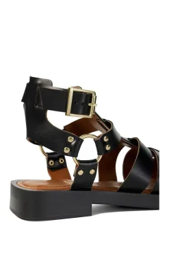 'Lynks' Leather Sandals