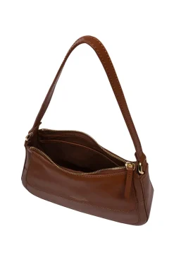 'Mable' Leather Evening Bag