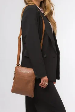 'Maisie' Leather Cross Body Bag