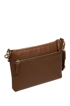 'Maria' Leather Cross Body Bag