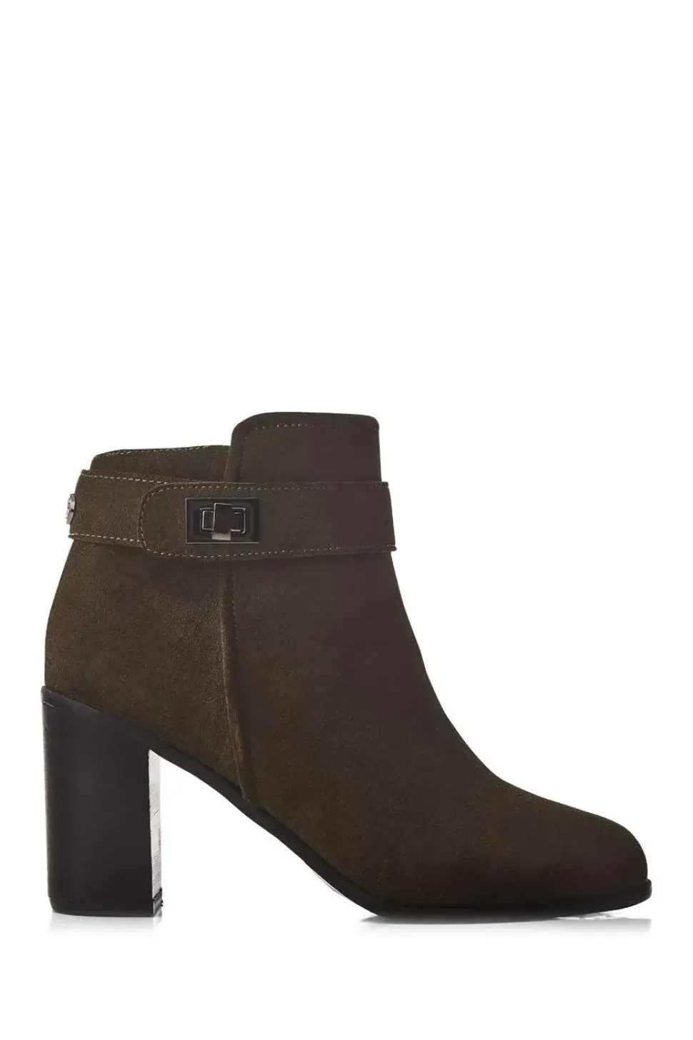 'Maricella' Suede Heeled Boots
