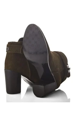 'Maricella' Suede Heeled Boots