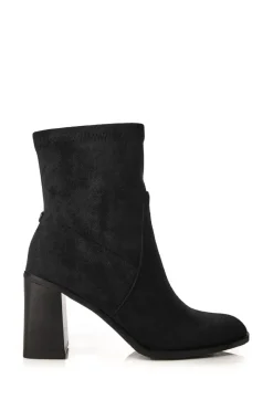 'Marylou' Alcantara Heeled Boots