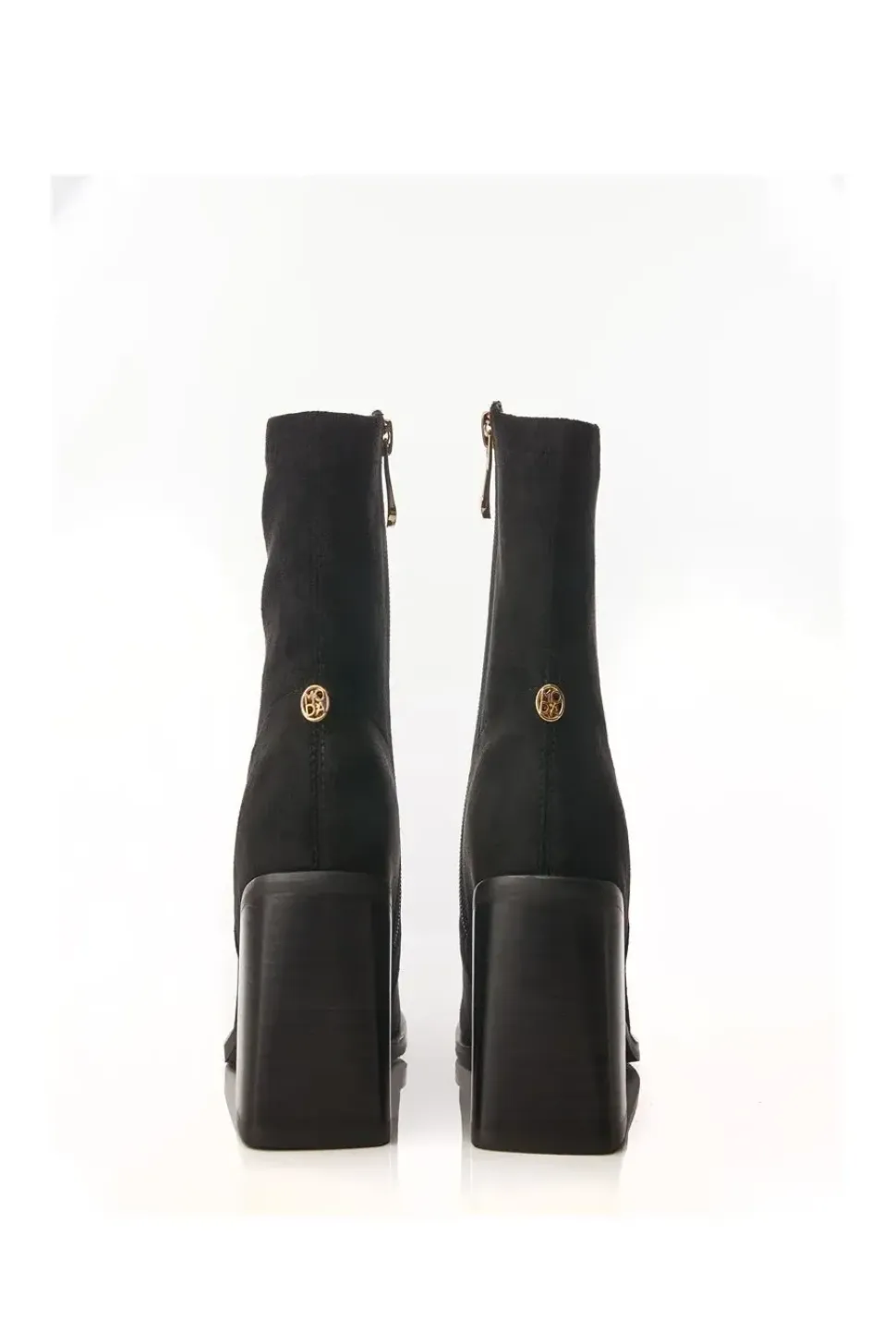 'Marylou' Alcantara Heeled Boots
