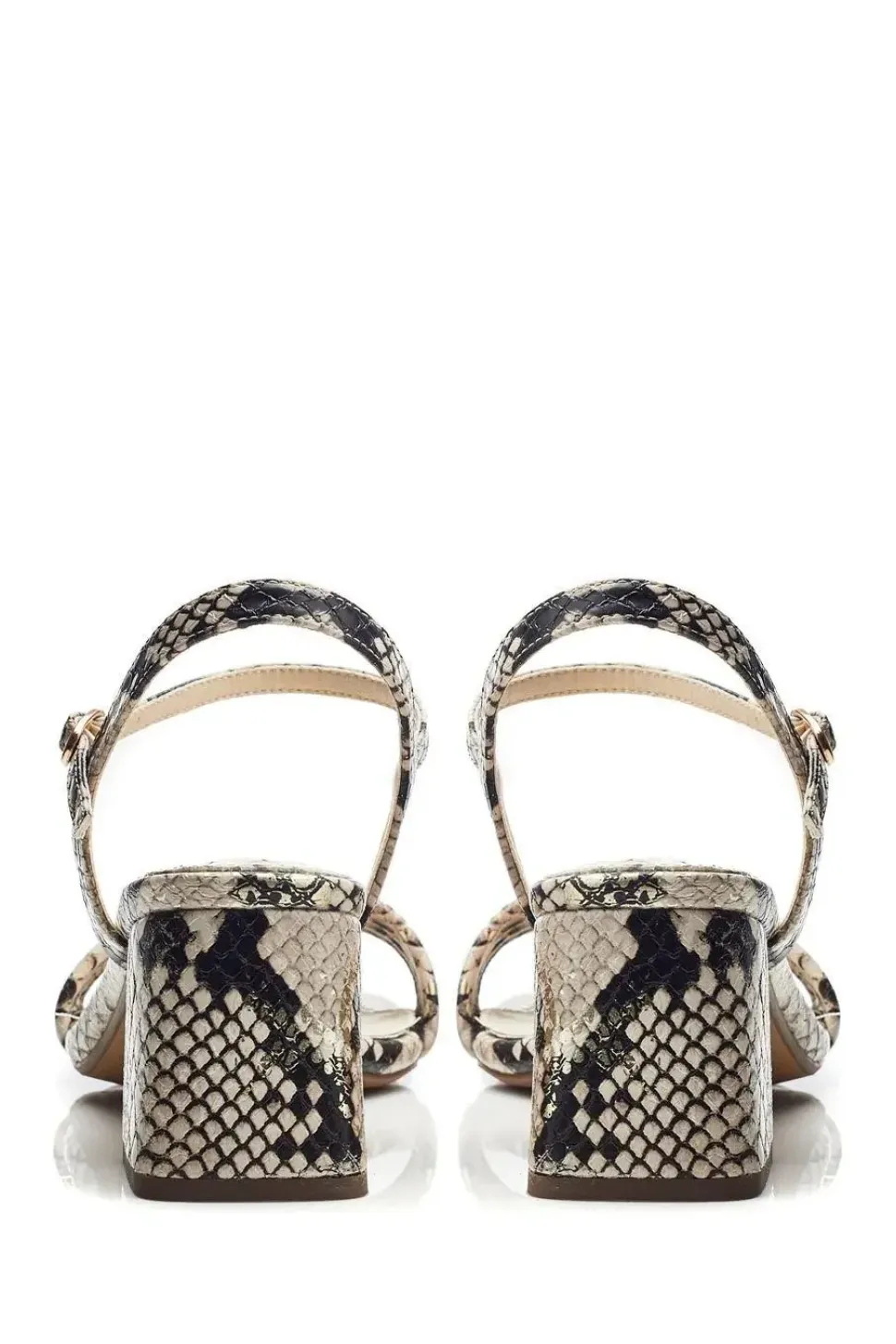'Mayra' Porvair Heeled Sandals