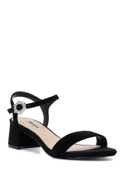 'Measure' Suede Sandals