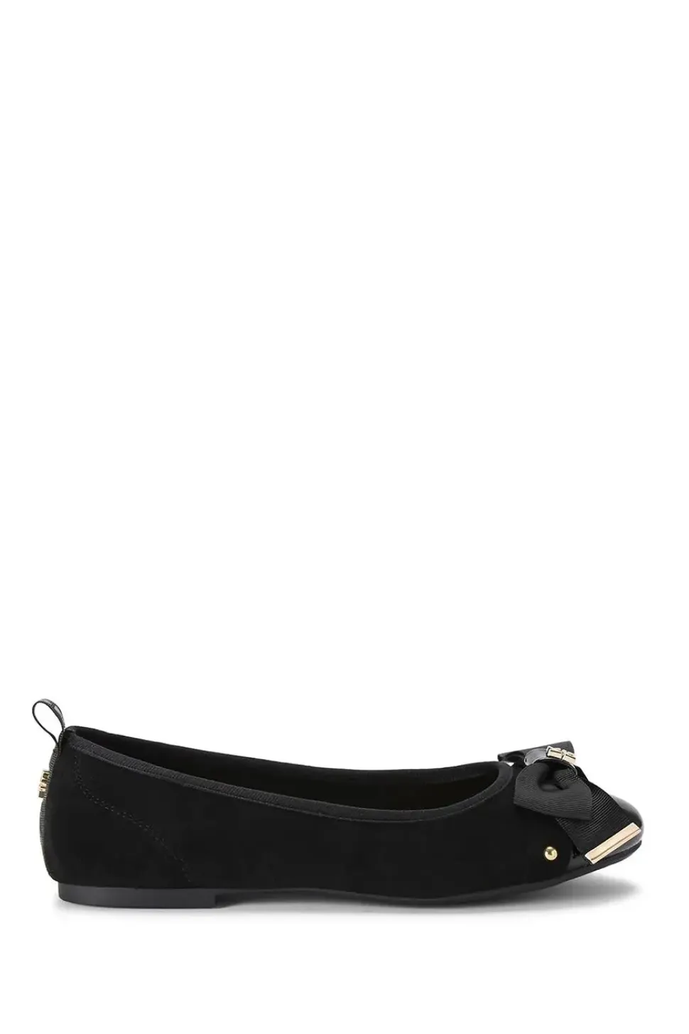 'Megan' Suedette Flats