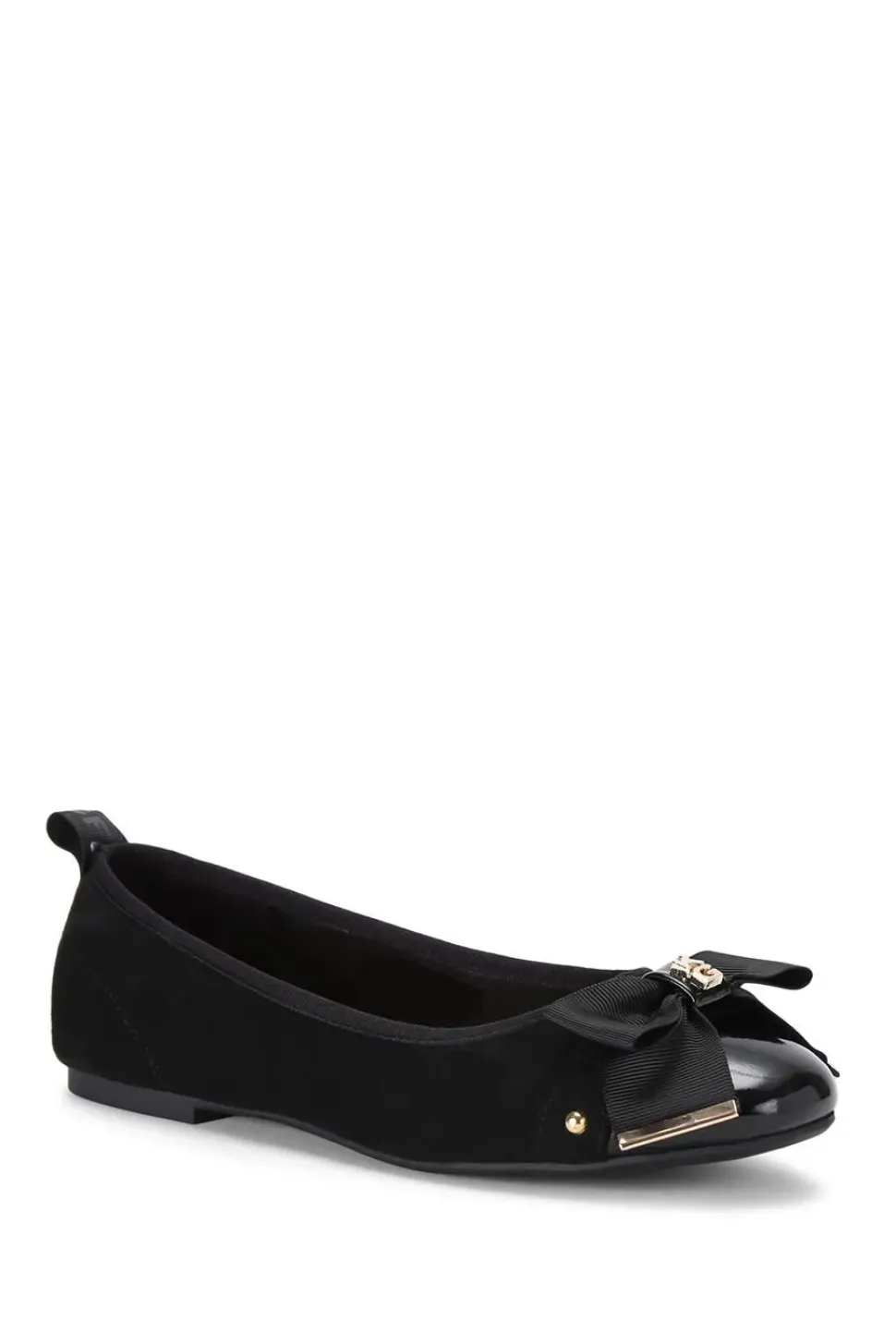 'Megan' Suedette Flats