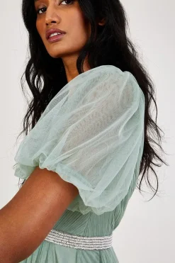 'Meghan' Mesh Maxi Dress