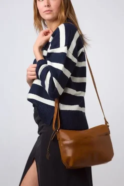 'Merrill' Leather Cross Body Bag