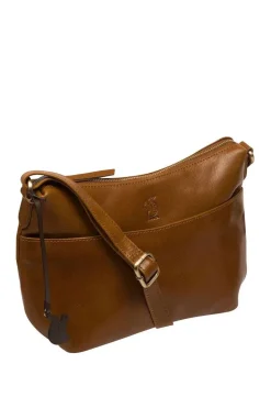 'Merrill' Leather Cross Body Bag