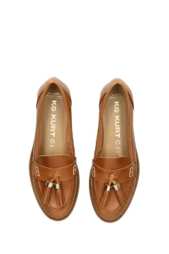 'Mia' Leather Flats