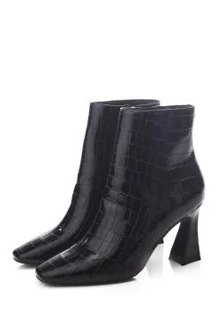 'Milley' Patent Heeled Boots