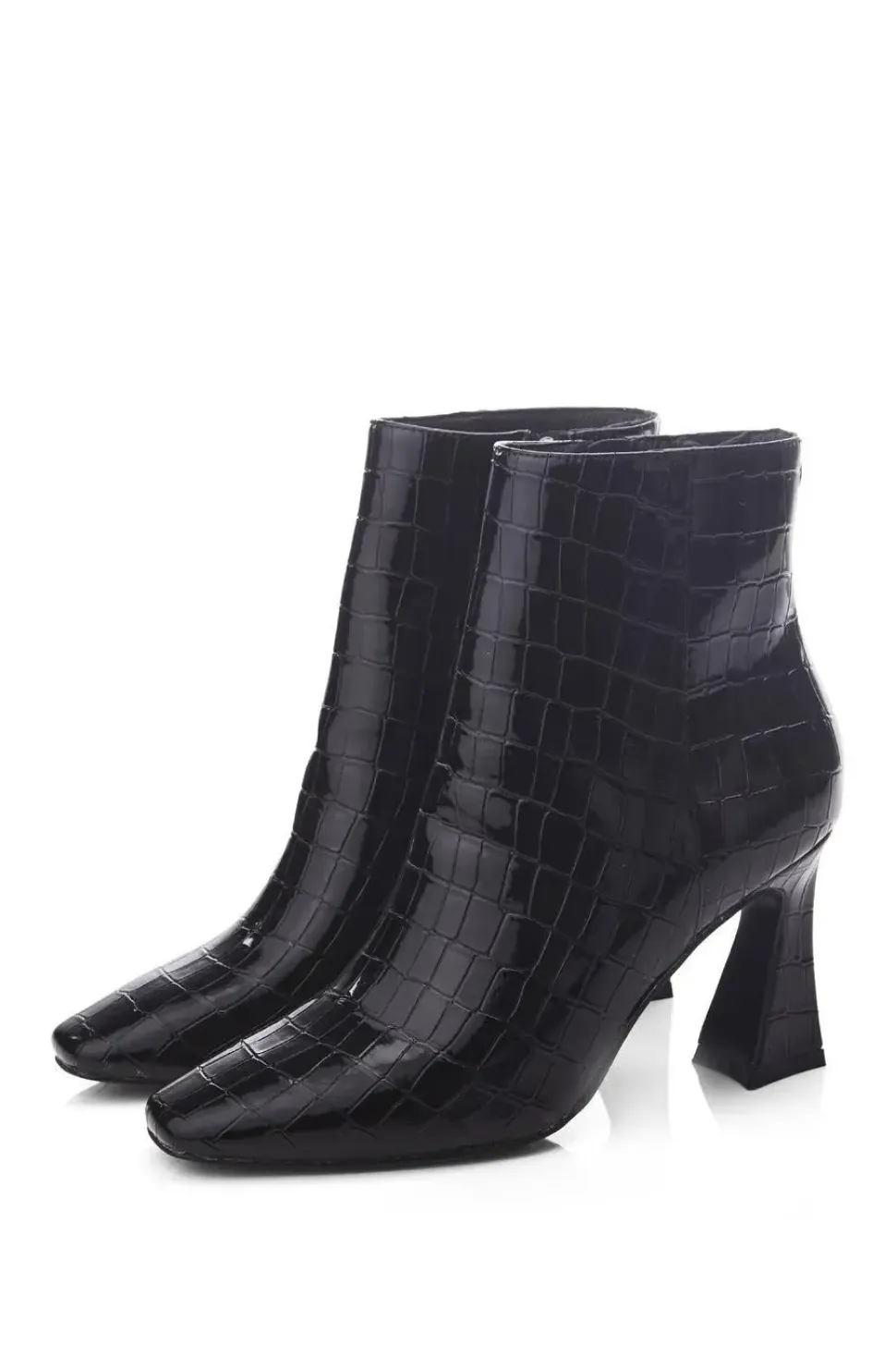 'Milley' Patent Heeled Boots