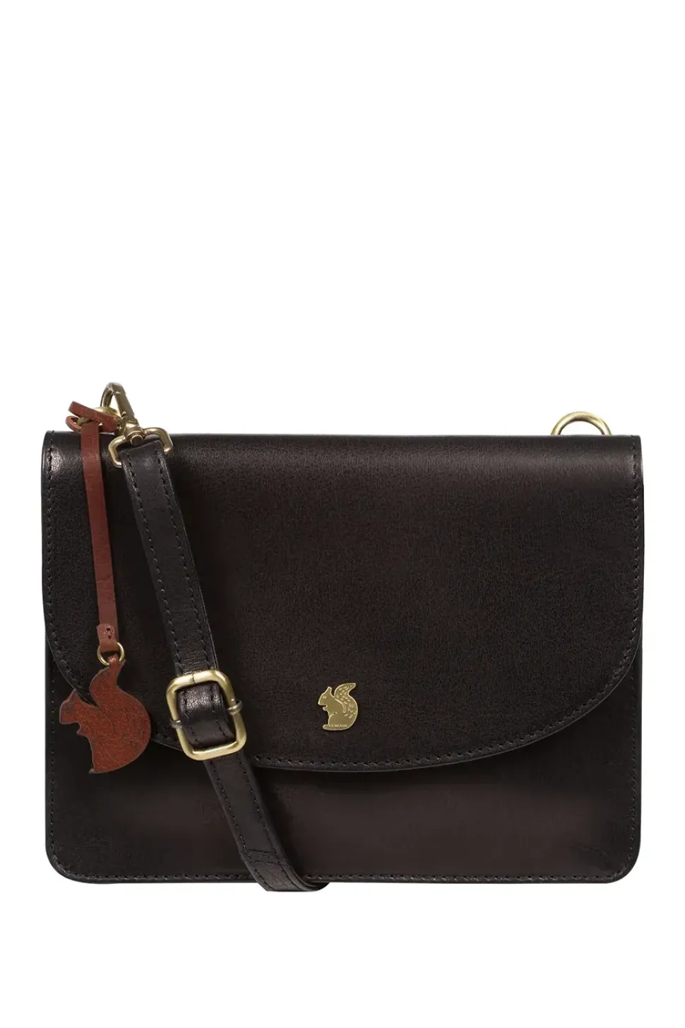 'Minnow' Leather Cross Body Clutch Bag