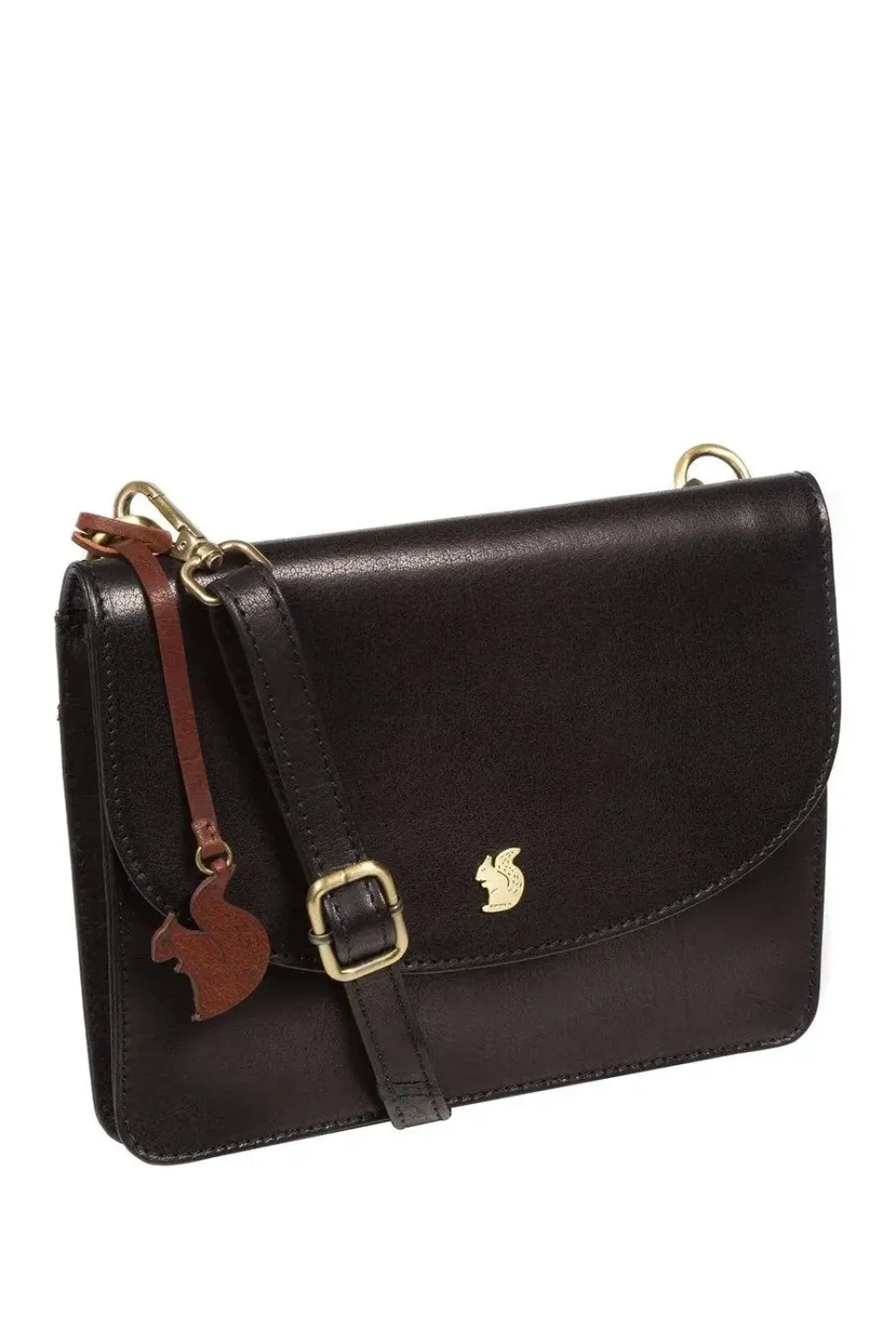 'Minnow' Leather Cross Body Clutch Bag