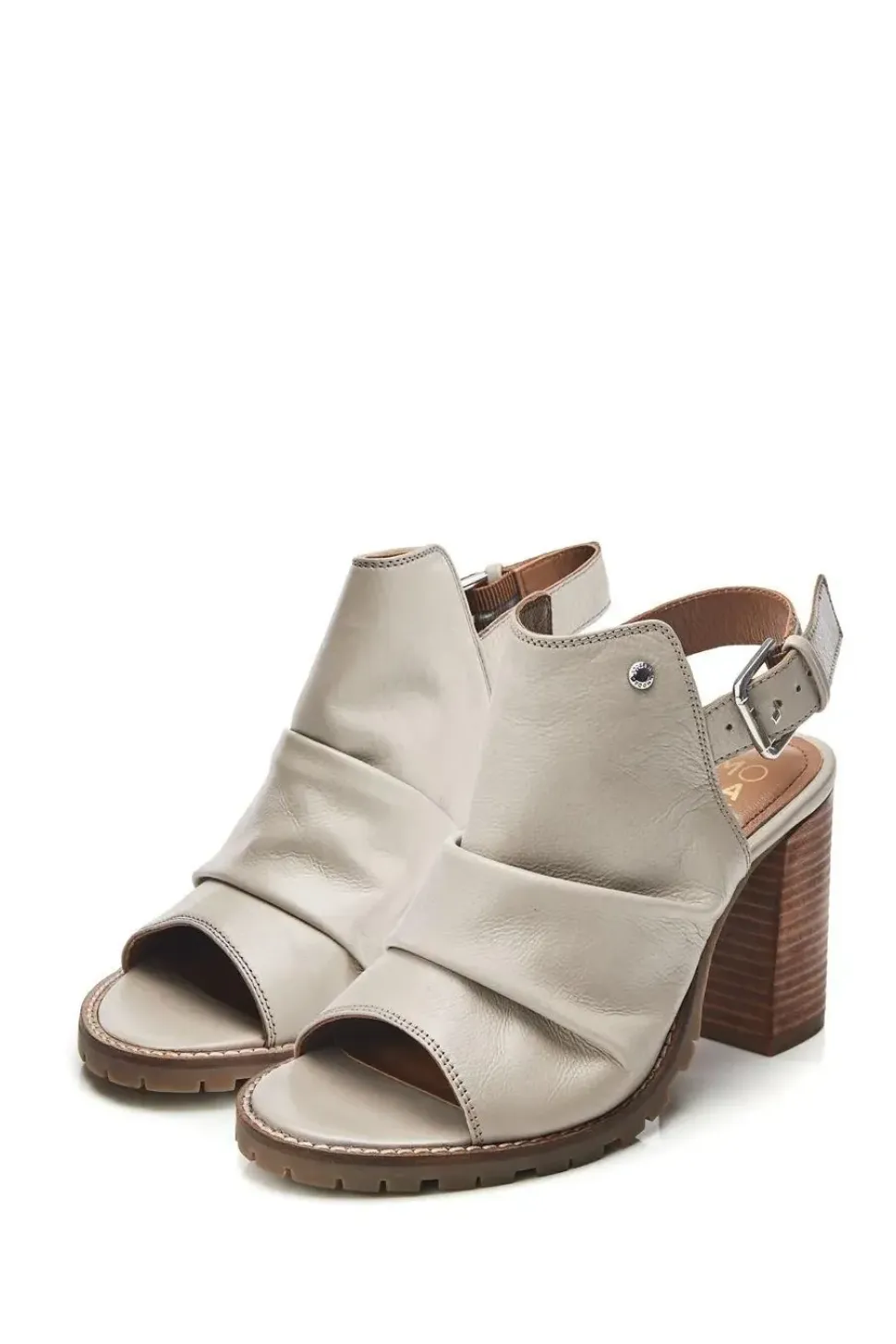 'Mirianne' Leather Heeled Sandals
