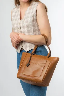 'Monique' Leather Tote Bag