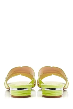 'Murah' Patent Mocc Croc Sandals