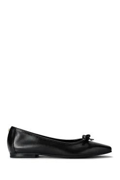 'Mya Bow' Leather Flats