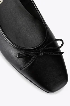'Mya Bow' Leather Flats