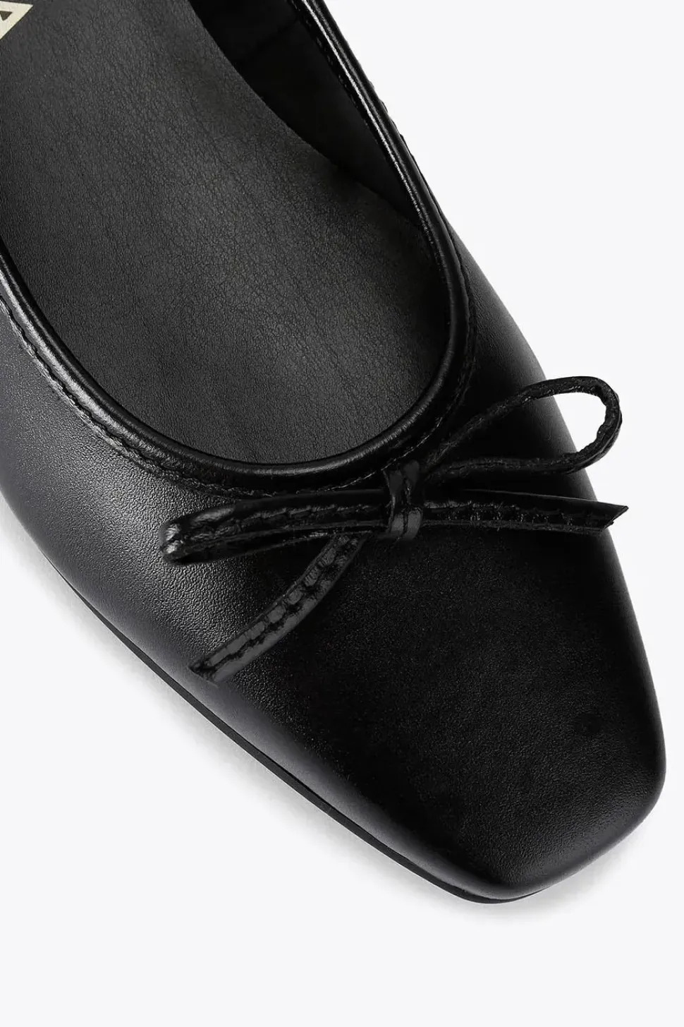 'Mya Bow' Leather Flats