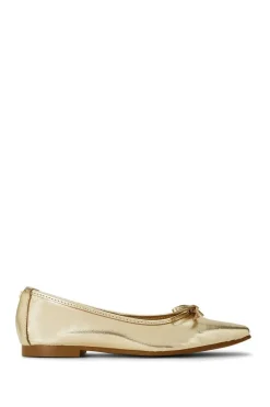 'Mya Bow' Leather Flats