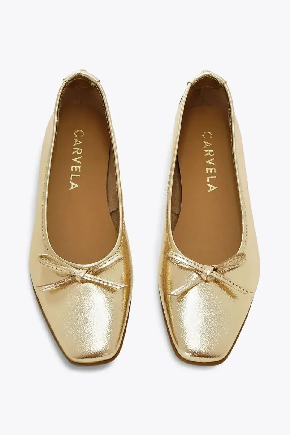 'Mya Bow' Leather Flats
