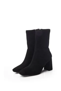 'Myler' Alcantara Heeled Boots