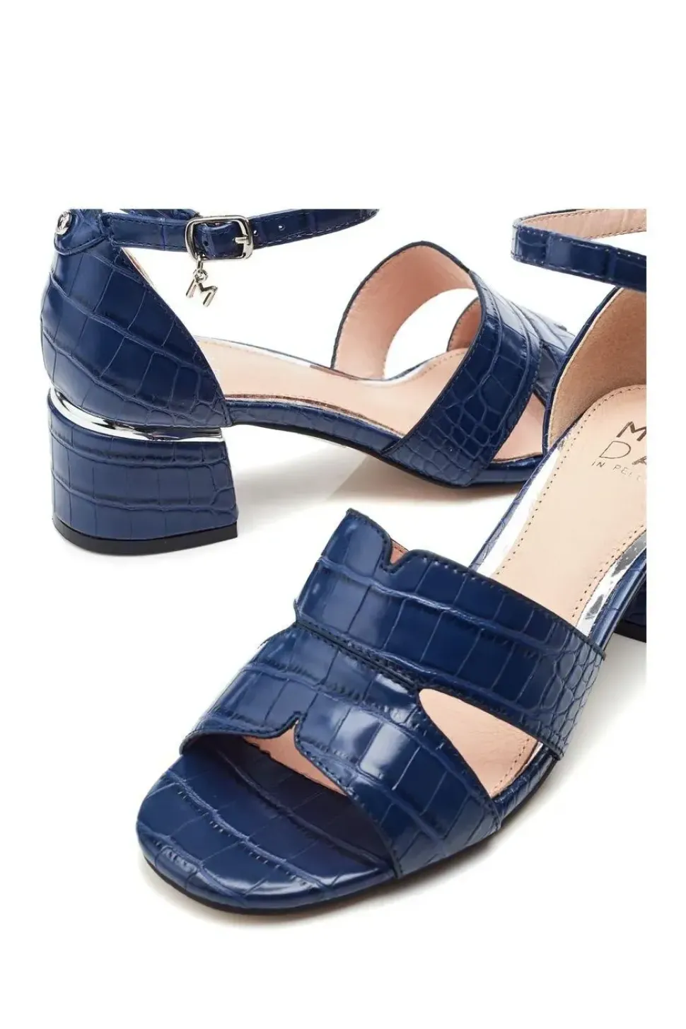 'Nafiah' Porvair Heeled Sandals