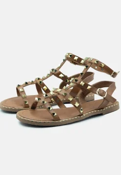 'Natalia' Studded Gladiator Sandals
