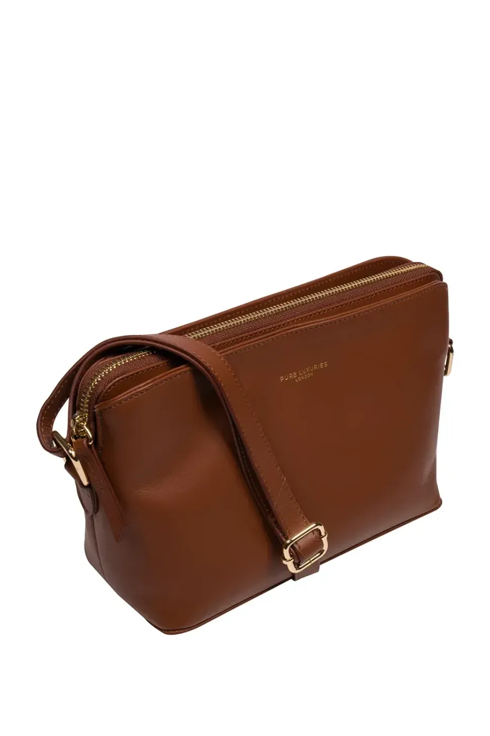 'Natalie' Leather Cross Body Bag