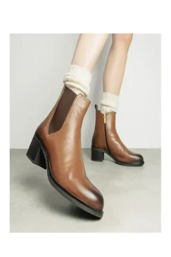 'Natele' Leather Ankle Boots