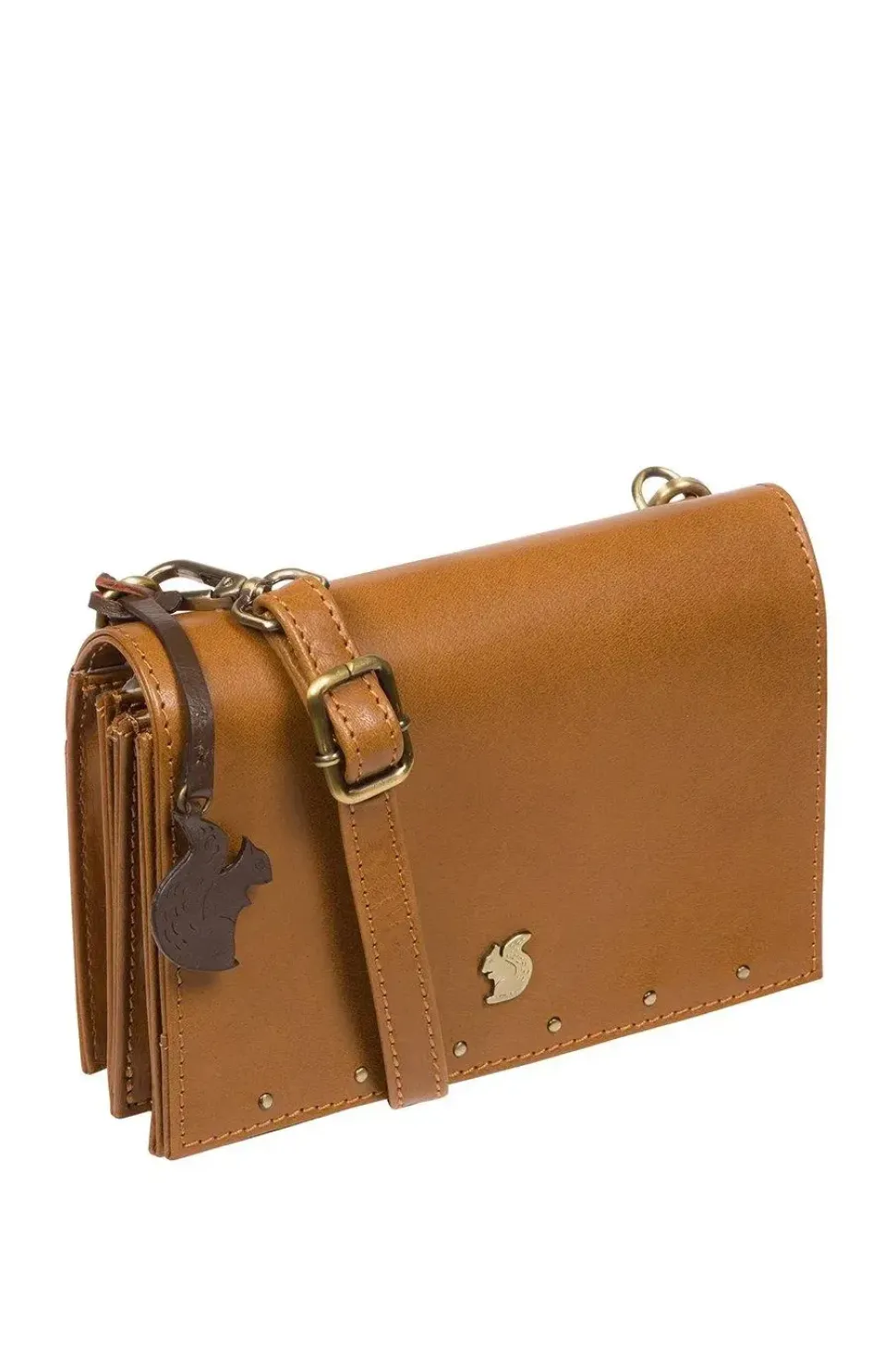 'Nemo' Leather Cross Body Clutch Bag