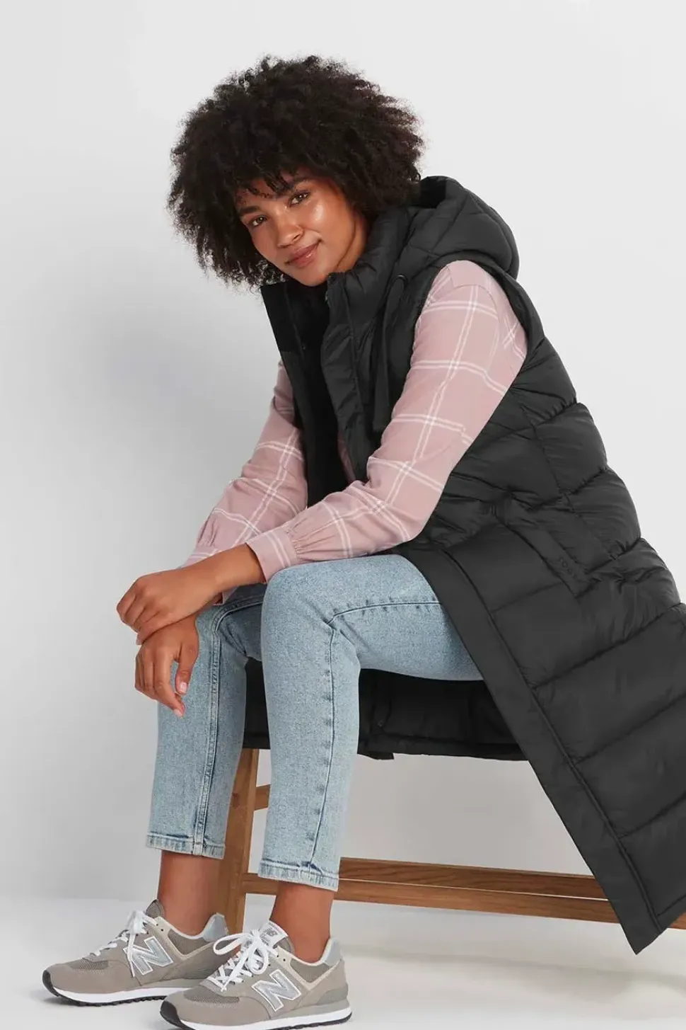 'Newall' Long Gilet