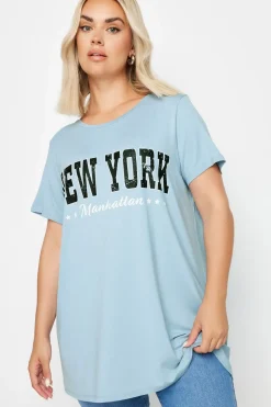 'New York' Slogan T-Shirt