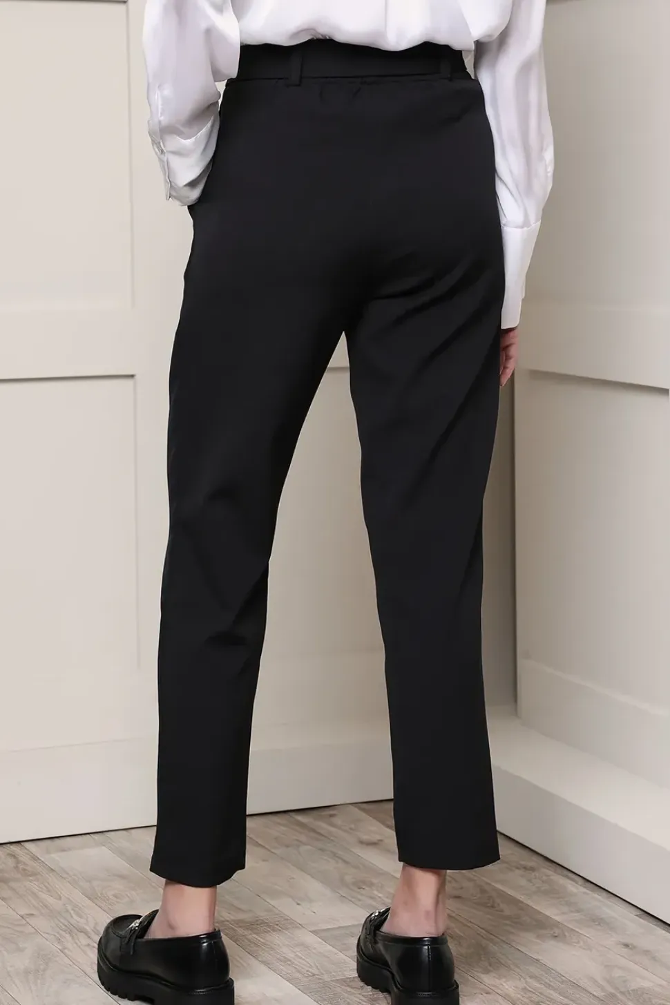 'Nickel' Paperbag Waist Trousers