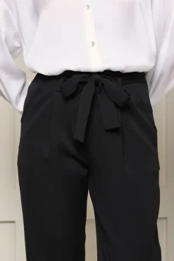 'Nickel' Paperbag Waist Trousers