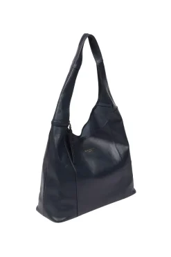 'Nina' Leather Shoulder Bag