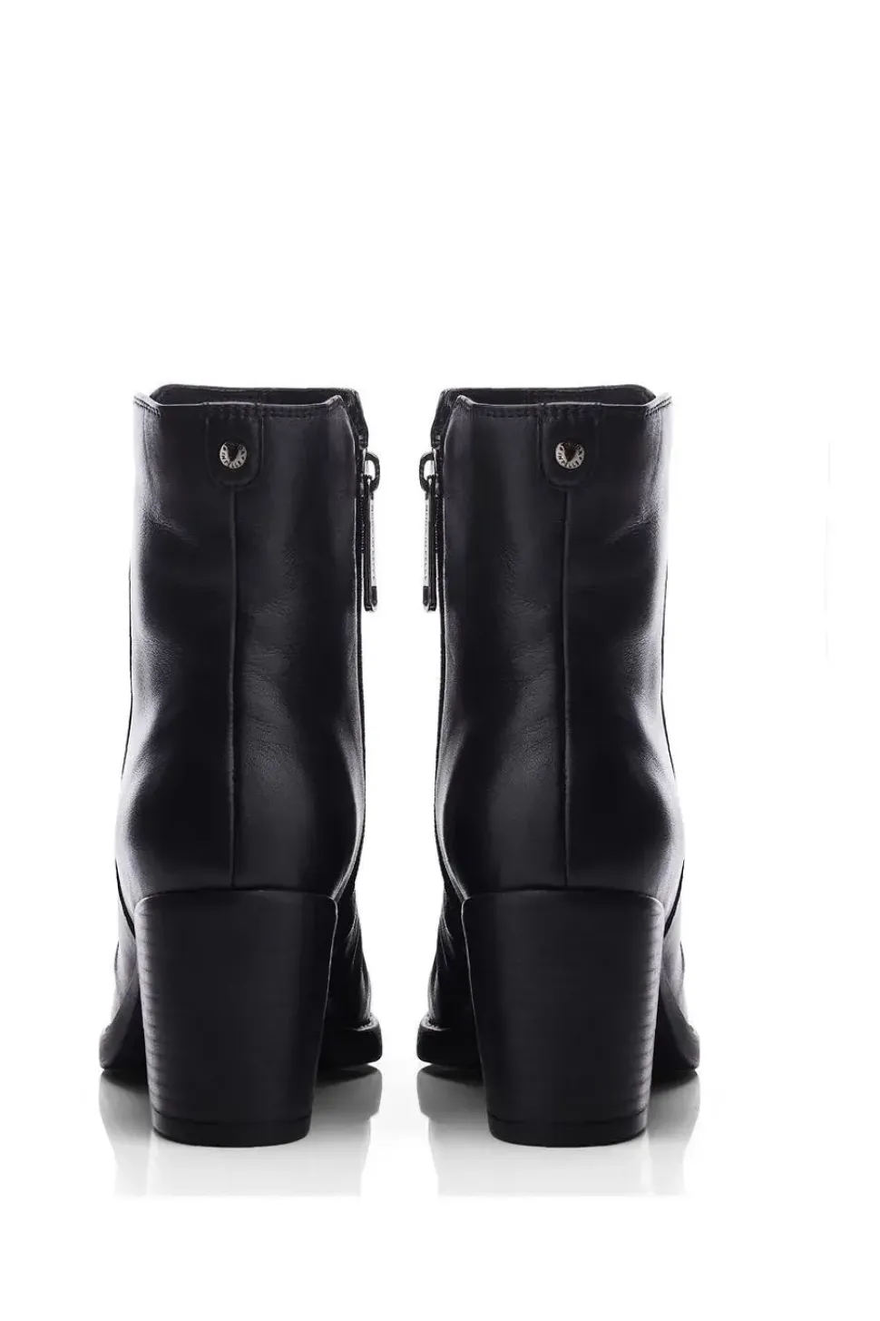 'Noula' Leather Heeled Boots