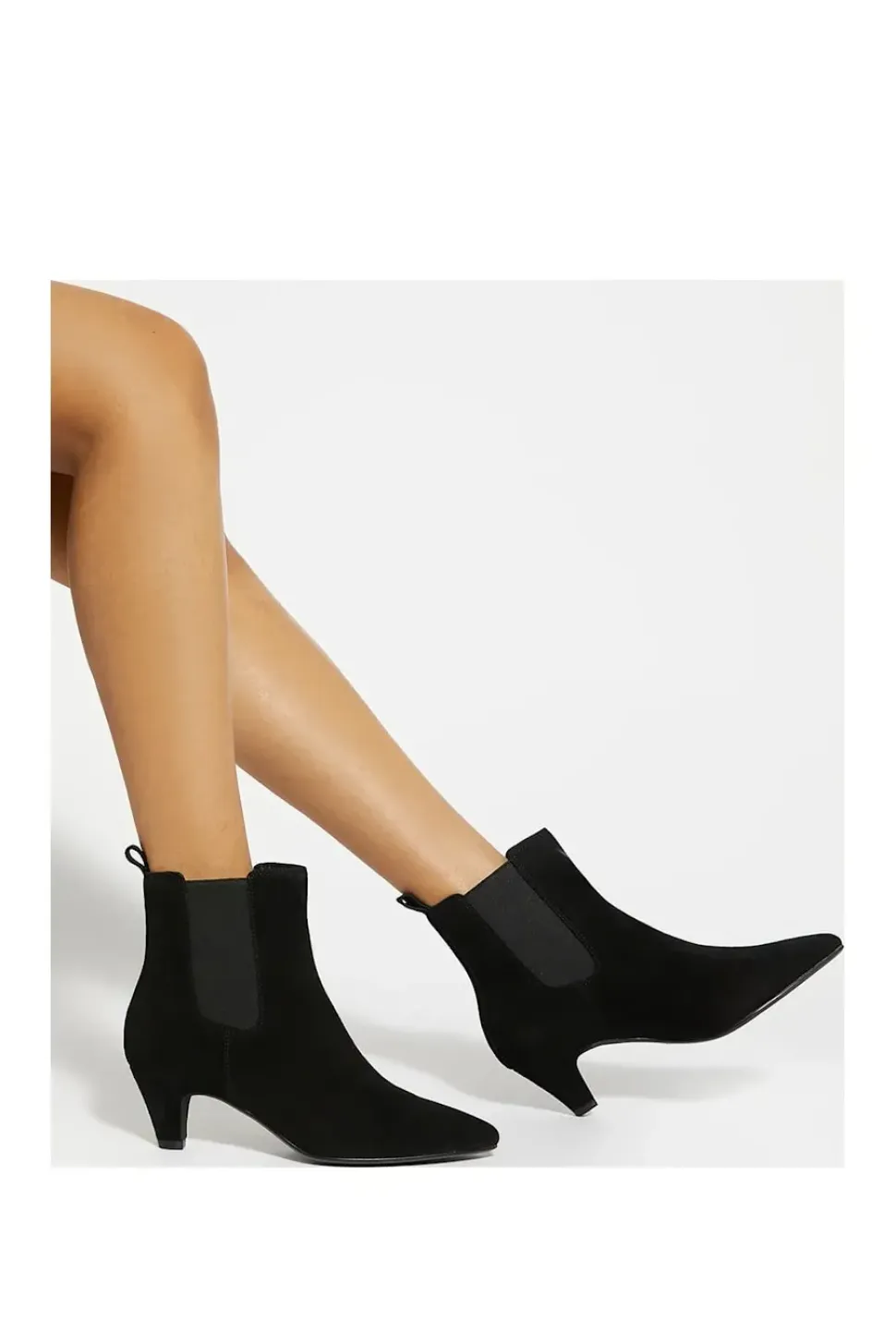 'Obvious' Suede Ankle Boots
