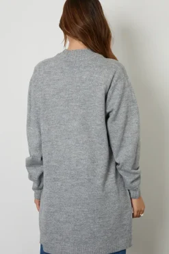 'Ocean' Longline Knitted Cardigan
