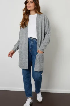 'Ocean' Longline Knitted Cardigan