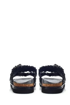 'Olisia' Leather Flatforms