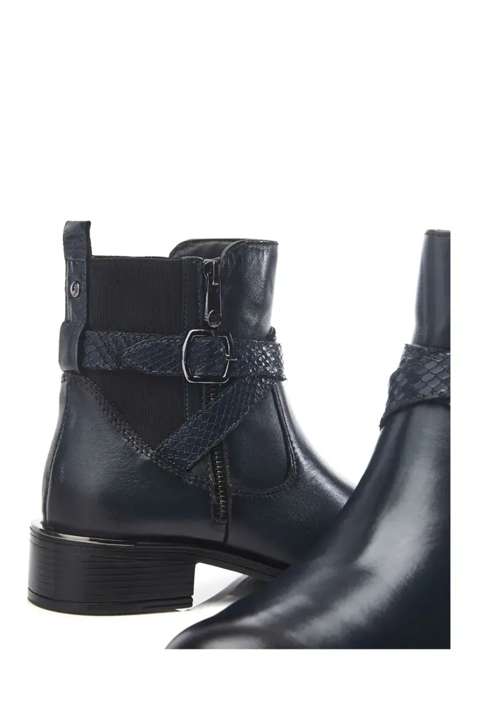 'Oloron' Leather Ankle Boots
