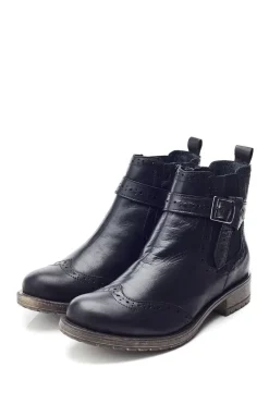'Orset' Leather Ankle Boots