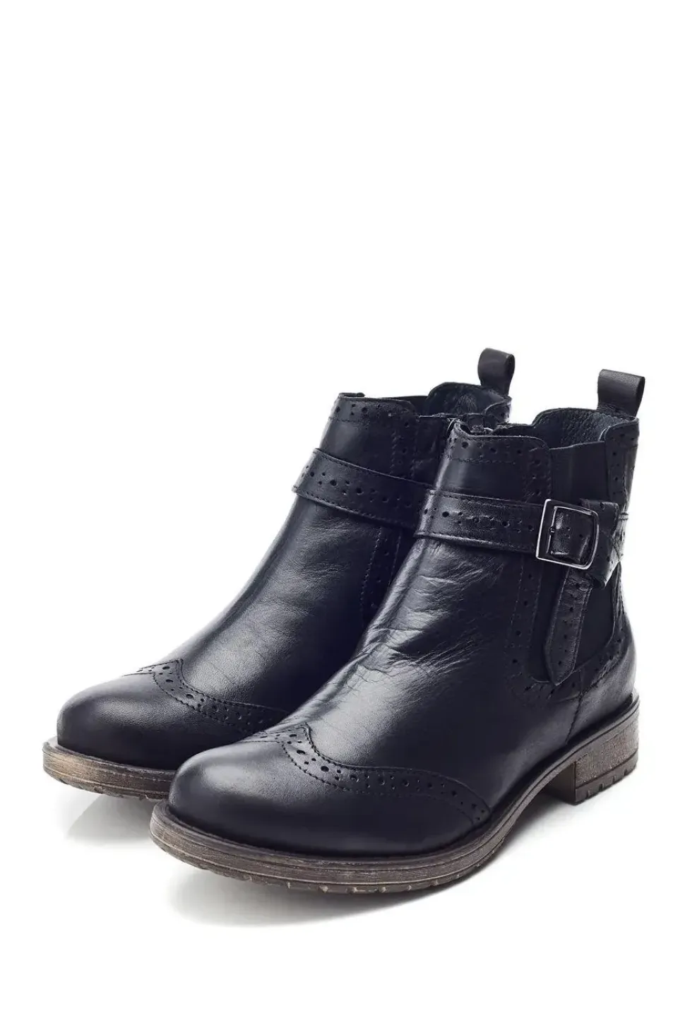 'Orset' Leather Ankle Boots