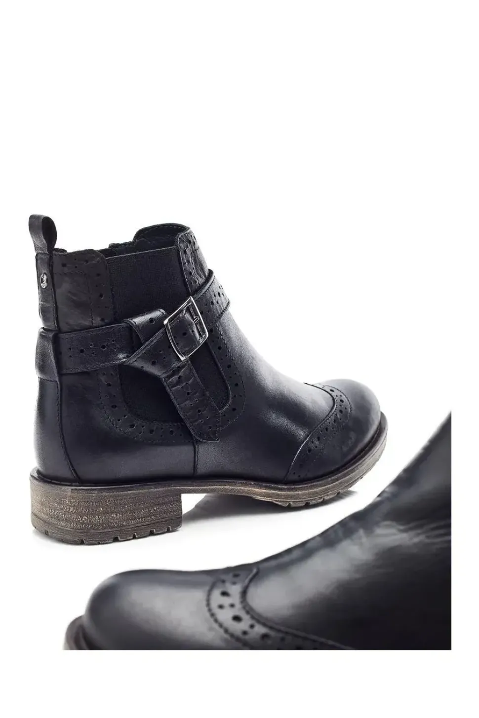 'Orset' Leather Ankle Boots